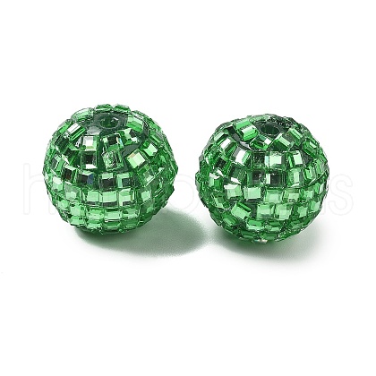 Oapque Acrylic Beads OACR-D307-01B-16MM-1