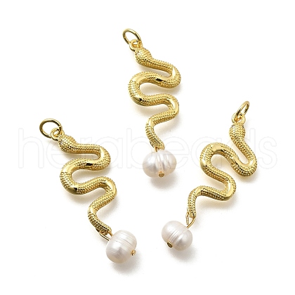 Brass Micro Pave Cubic Zirconia Pendants KK-Z093-28G-1