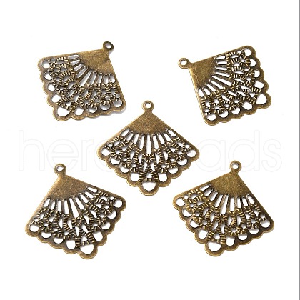 Iron Filigree Joiners FIND-B020-13AB-1
