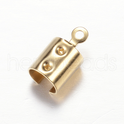 Ion Plating(IP) 304 Stainless Steel Folding Crimp Ends X-STAS-N0013-22G-1