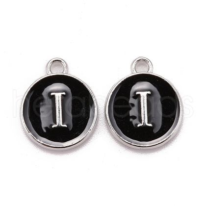 Platinum Plated Alloy Charms ENAM-S118-02I-P-1