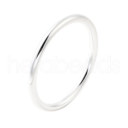 304 Stainless Steel Plain Bangles for Women BJEW-S161-10S-1