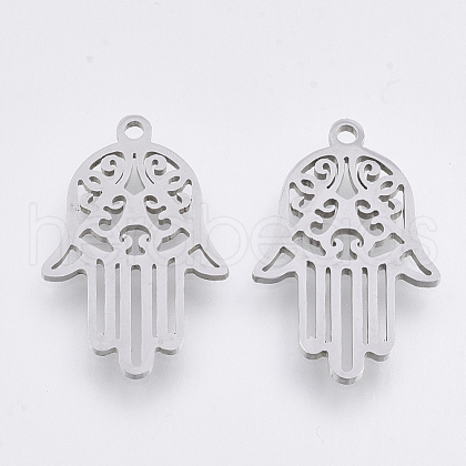 Tarnish Resistant 201 Stainless Steel Pendants STAS-T044-77P-1