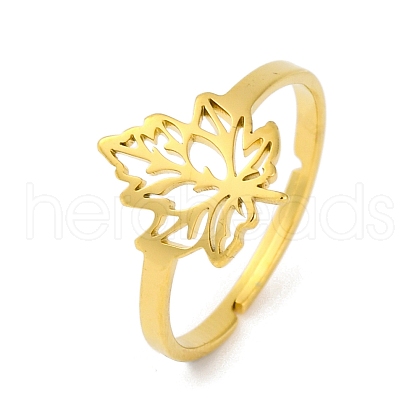 201 Stainless Steel Adjustable Rings for Women RJEW-D082-02A-1