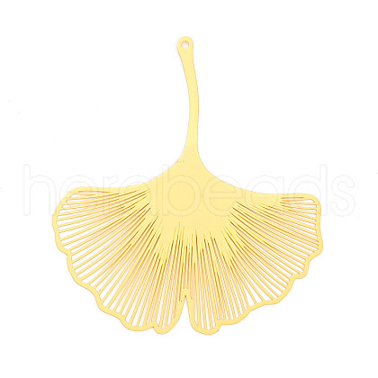 Brass Filigree Big Pendants KKC-T003-18G-1