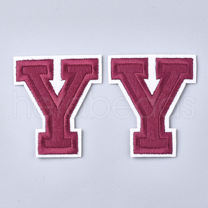 Computerized Embroidery Cloth Iron On Patches FIND-T030-064-Y-1