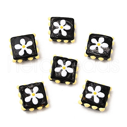 Handmade Lampwork Enamel Beads LAMP-S079-08A-1