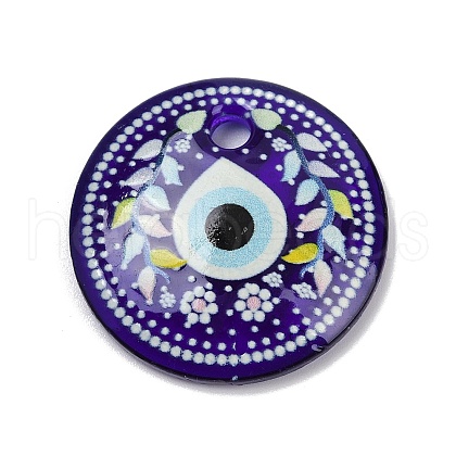 Handmade Lampwork Pendants LAMP-R005-01K-1