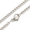 Non-Tarnish 304 Stainless Steel Tarot Pendant Necklaces NJEW-A026-01P-09-4