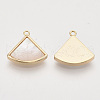 Shell Charms KK-T054-26G-NF-2