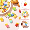 Simulated French Fries Perforated Resin Beads FIND-CJC0010-101-3