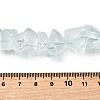 Glass Imitation Aquamarine  Beads Strands G-I283-F29-5