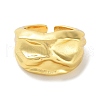 Brass Open Cuff Ring RJEW-E292-06G-2