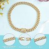 Crystal Rhinestone Tennis Necklace NJEW-WH0009-13-3