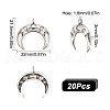 SUNNYCLUE Tibetan Style Alloy Pendants FIND-SC0004-55-2
