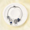 Alloy Enamel European Beads Charm Bracelets BJEW-F495-19P-1