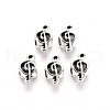 Tibetan Style Alloy European Beads TIBE-N006-80AS-LF-1