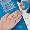 Beebeecraft 20Pcs Brass Lobster Claw Clasps KK-BBC0015-01A-P-3