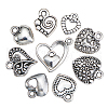 Unique Valentines Day Gift Ideas for Girlfriend Tibetan Style Alloy Pendants TIBEP-CJ0001-07-4
