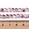 Baking Paint Glass Beads Strands DGLA-N015-6mm-05-4