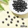 Opaque Acrylic Horizontal Hole Beads SACR-YW0001-70H-1