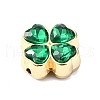 Rack Plating Alloy Beads PALLOY-Z004-01G-04-2