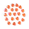 100Pcs Eco-Friendly Transparent Acrylic Beads TACR-YW0001-07C-3