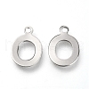 201 Stainless Steel Charms STAS-C021-06P-O-2