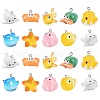 20Pcs 10 Styles Ocean Theme Resin Pendants RESI-CJ0003-52-1