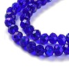 Electroplate Glass Beads Strands EGLA-A034-T1mm-L16-3
