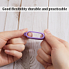 Gorgecraft 18Pcs 9 Styles Silicone Pendant SIL-GF0001-51B-6