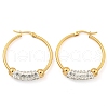 PVD Vacuum Plating 202 Stainless Steel Hoop Earrings EJEW-H003-44G-02-1