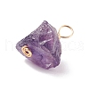 Rough Raw Natural Ametrine Pendants PALLOY-JF01697-4