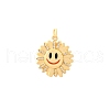 Brass Micro Pave Cubic Zirconia Pendants PW-WGE8ABD-03-1