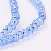 Transparent Glass Beads Strands GLAA-R135-2mm-07-3