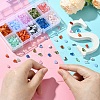 590Pcs 10 Colors Transparent Acrylic Beads OACR-YW0001-91-4