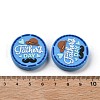 Father's Day Silicone Beads SIL-V006-02J-3