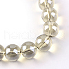 Electroplate Glass Beads Strands EGLA-Q062-6mm-A11-2