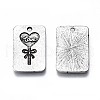 Tibetan Style Alloy Pendants PALLOY-Q441-058-RS-3