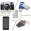 Gorgecraft 8Pcs 2 Colors Polyester Mobile Phon Straps AJEW-GF0009-47-5