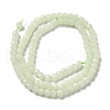 Synthetic Luminous Stone Beads Strands G-C086-01B-08-3