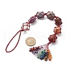 7 Chakra Gemstone Hanging Decorations HJEW-JM00805-02-3