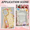 SUNNYCLUE 60Pcs 15 Styles Resin Cabochons Accessories RESI-SC0005-78-5