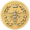 Self Adhesive Gold Foil Embossed Stickers DIY-WH0575-005-1