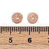 Brass Spacer Beads KK-F812-11RG-B-3