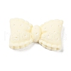 Cartoon Opaque Resin Polka Dot Bowknot Cabochons RESI-Q218-02H-1