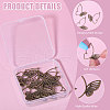 CHGCRAFT 24Pcs Tibetan Style Alloy Pendants FIND-CA0003-25B-4