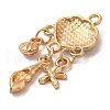 Alloy Enamel Pendants FIND-Z006-11C-KCG-2