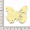 Rack Plating Alloy Enamel Big Pendants ENAM-N056-397D-G-3