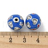 Platinum Alloy Enamel Beads FIND-E044-25P-3